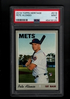 2019 Topps Heritage High Numbers #519 Pete Alonso NEW YORK METS PSA 9 MINT